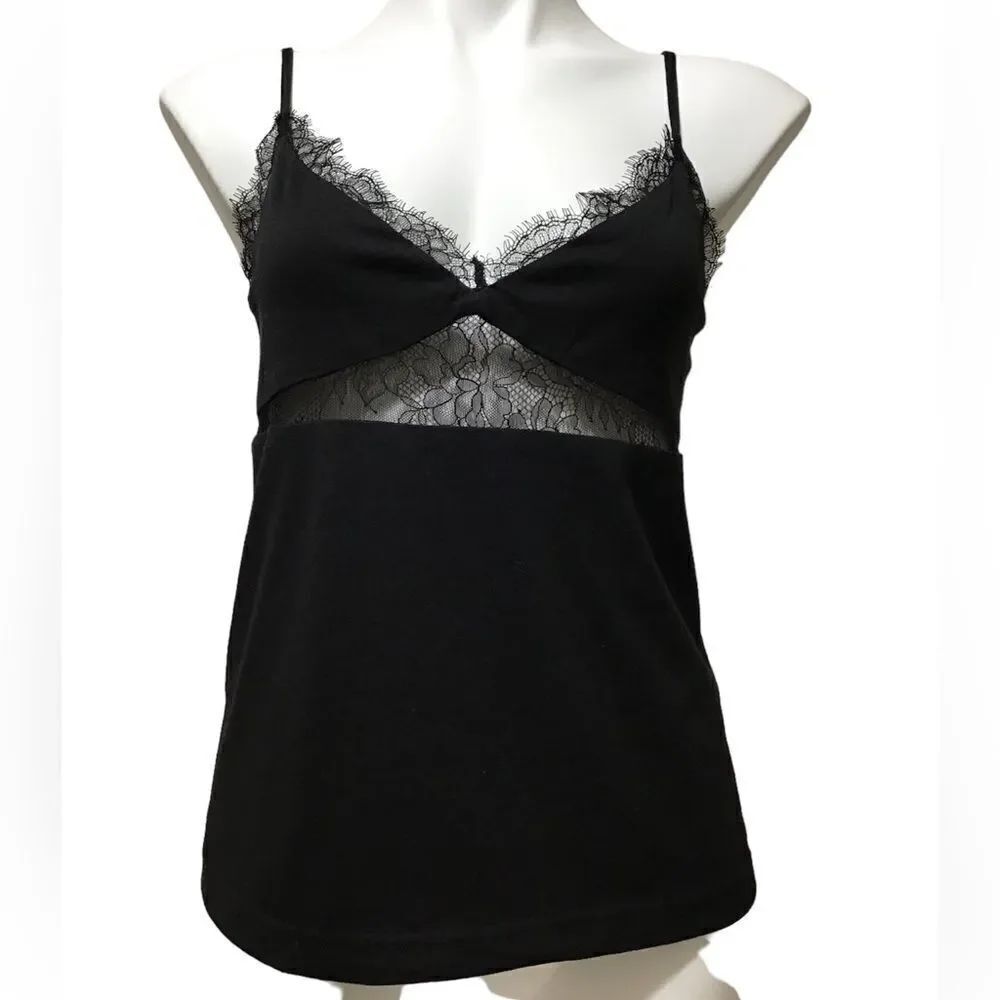 CAMI NEW YORK Casey Black Cami New Size large